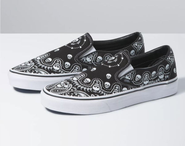 Vans fashion slip on bandana